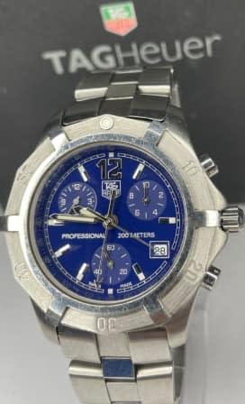 Men s Watches Tag Heuer Pre Aquaracer 2000 Exclusive MODEL